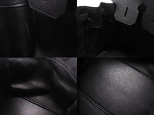 Load image into Gallery viewer, 新品同様 オーダー品 HERMES エルメス ハンドバッグ オータクロア40 ブラック Y刻印 トゴ マット金具 中古 4b007362