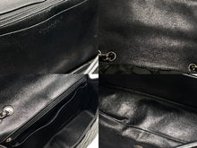 Load image into Gallery viewer, CHANEL シャネル デカマトラッセ30 Sフラップ Wチェーンショルダーバッグ 19番台 A58600 パテントレザー ブラック 美品 中古 4b007364
