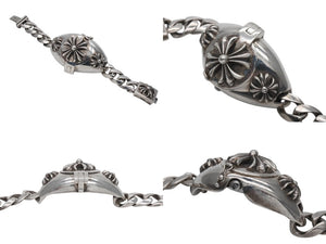 CHROME HEARTS クロムハーツ x ROLEX ロレックス エアキング Ref.5500 CHプラスクラシックリンク ウォッチブレスレット 美品 中古 4b007367