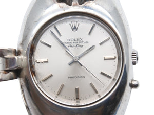 CHROME HEARTS クロムハーツ x ROLEX ロレックス エアキング Ref.5500 CHプラスクラシックリンク ウォッチブレスレット 美品 中古 4b007367