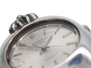 CHROME HEARTS クロムハーツ x ROLEX ロレックス エアキング Ref.5500 CHプラスクラシックリンク ウォッチブレスレット 美品 中古 4b007367