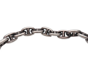 HERMES エルメス ヴィンテージ シェーヌダンクルTPM ブレスレット 29コマ 重量約14.2g 全長約19cm シルバー925 美品 中古 4b007371