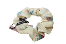 Load image into Gallery viewer, 新品同様 MIUMIU ミュウミュウ シュシュ ヘアバンドセット ヘアアクセサリー 小物 シルク イエロー マルチカラー 中古 4b007372