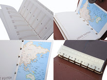 Load image into Gallery viewer, 極美品 LOUIS VUITTON ルイヴィトン 手帳カバー アジェンダPM モノグラムパンダ 村上隆 R20011 ブラウン マルチカラー 中古 4b004640