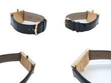 Load image into Gallery viewer, 新品同様 Cartier カルティエ タンクルイカルティエ LMサイズ WGTA0091 オニキス ブラック 文字盤 時計 中古 4b007392