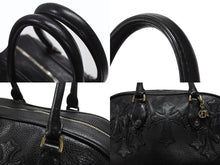 Load image into Gallery viewer, 新品同様 CHROME HEARTS クロムハーツ 新型 ジムバッグ ミディアム ハンドバッグ セメタリークロスパッチ 14パッチ ブラック 中古 4b007404