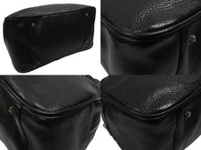 Load image into Gallery viewer, 新品同様 CHROME HEARTS クロムハーツ 新型 ジムバッグ ミディアム ハンドバッグ セメタリークロスパッチ 14パッチ ブラック 中古 4b007404