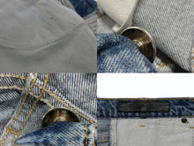 Load image into Gallery viewer, 極美品 CHROME HEARTS クロムハーツ LEVI&#39;S 517 リーバイス 517 セメタリークロスパッチデニム ジーンズ サイズ32 15パッチ 中古 4b007406