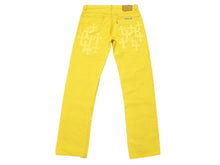 Load image into Gallery viewer, 極美品 CHROME HEARTS クロムハーツ LEVI&#39;S リーバイス 501 セメタリークロスパッチデニム ジーンズ サイズ31 35パッチ 中古 4b007408