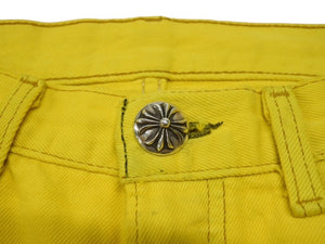 極美品 CHROME HEARTS クロムハーツ LEVI'S リーバイス 501 セメタリークロスパッチデニム ジーンズ サイズ31 35パッチ 中古 4b007408