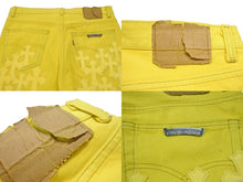 Load image into Gallery viewer, 極美品 CHROME HEARTS クロムハーツ LEVI&#39;S リーバイス 501 セメタリークロスパッチデニム ジーンズ サイズ31 35パッチ 中古 4b007408