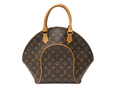 LOUIS VUITTON ルイヴィトン エリプスMM ハンドバッグ M51126 モノグラム ブラウン ゴールド金具 美品 中古 4b007409
