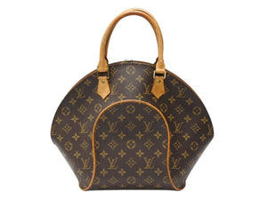 LOUIS VUITTON ルイヴィトン エリプスMM ハンドバッグ M51126 モノグラム ブラウン ゴールド金具 美品 中古 4b007409