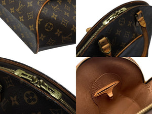LOUIS VUITTON ルイヴィトン エリプスMM ハンドバッグ M51126 モノグラム ブラウン ゴールド金具 美品 中古 4b007409
