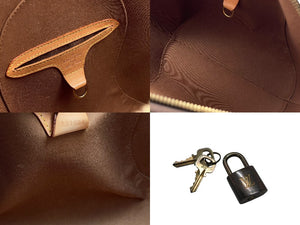 LOUIS VUITTON ルイヴィトン エリプスMM ハンドバッグ M51126 モノグラム ブラウン ゴールド金具 美品 中古 4b007409