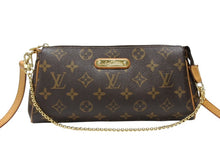 Load image into Gallery viewer, LOUIS VUITTON ルイヴィトン エヴァ ショルダーバッグ M95567 モノグラム ブラウン ゴールド金具 美品 中古 4b007411