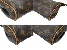 Load image into Gallery viewer, LOUIS VUITTON ルイヴィトン エヴァ ショルダーバッグ M95567 モノグラム ブラウン ゴールド金具 美品 中古 4b007411