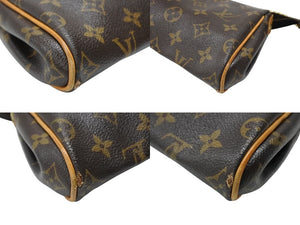 LOUIS VUITTON ルイヴィトン エヴァ ショルダーバッグ M95567 モノグラム ブラウン ゴールド金具 美品 中古 4b007411
