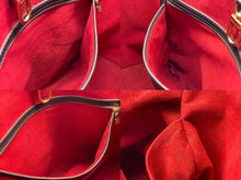Load image into Gallery viewer, LOUIS VUITTON ルイヴィトン ハムステッドMM トートバッグ N51204 ダミエ エベヌ ブラウン PVC ダミエキャンバス 美品 中古 4b007414
