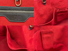 Load image into Gallery viewer, LOUIS VUITTON ルイヴィトン ハムステッドMM トートバッグ N51204 ダミエ エベヌ ブラウン PVC ダミエキャンバス 美品 中古 4b007414