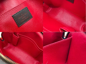 LOUIS VUITTON ルイヴィトン ポシェット コスメティックGM ポーチ N23345 ブラウン ゴールド金具 美品 中古 4b007415