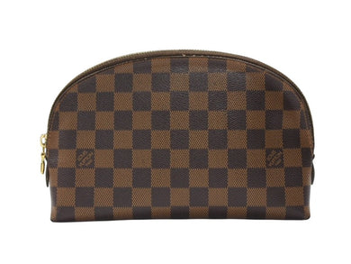 LOUIS VUITTON ルイヴィトン ポシェット コスメティックGM ポーチ N23345 ブラウン ゴールド金具 美品 中古 4b007415