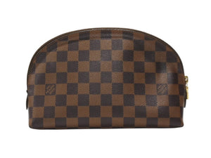LOUIS VUITTON ルイヴィトン ポシェット コスメティックGM ポーチ N23345 ブラウン ゴールド金具 美品 中古 4b007415