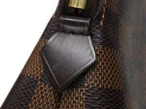 LOUIS VUITTON ルイヴィトン ポシェット コスメティックGM ポーチ N23345 ブラウン ゴールド金具 美品 中古 4b007415
