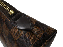 Load image into Gallery viewer, LOUIS VUITTON ルイヴィトン ポシェット コスメティックGM ポーチ N23345 ブラウン ゴールド金具 美品 中古 4b007415