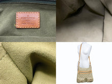 Load image into Gallery viewer, LOUIS VUITTON ルイヴィトン バギーGM ショルダーバッグ M95211 モノグラム デニム カーキ ゴールド金具 良品 中古 4b007416