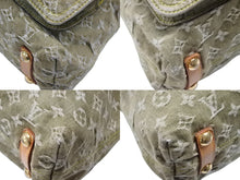 Load image into Gallery viewer, LOUIS VUITTON ルイヴィトン バギーGM ショルダーバッグ M95211 モノグラム デニム カーキ ゴールド金具 良品 中古 4b007416
