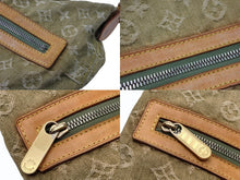 Load image into Gallery viewer, LOUIS VUITTON ルイヴィトン バギーGM ショルダーバッグ M95211 モノグラム デニム カーキ ゴールド金具 良品 中古 4b007416