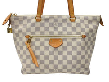 Load image into Gallery viewer, LOUIS VUITTON ルイヴィトン イエナPM トートバッグ ハンドバッグ N44039 ダミエアズールキャンバス ホワイト ブラウン 良品 中古 4b007422