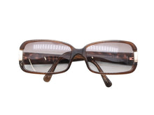 Load image into Gallery viewer, 極美品 Givenchy ジバンシー サングラス アイウェア SGV585 ブラウン プラスチック メタル ロゴ金具 中古 4b007429