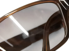 Load image into Gallery viewer, 極美品 Givenchy ジバンシー サングラス アイウェア SGV585 ブラウン プラスチック メタル ロゴ金具 中古 4b007429