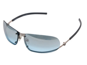 CHANEL シャネル サングラス アイウェア 4060 c.194/7M サイズ67◻︎13 120 ココマーク ブルー シルバー グレー 美品 中古 4b007432