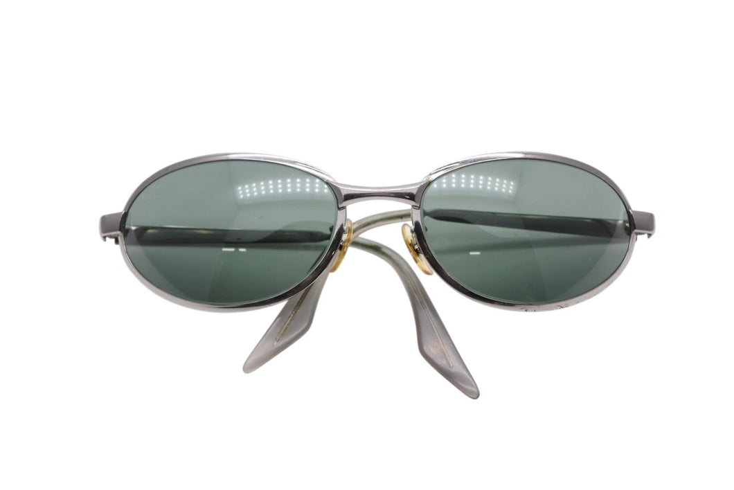 Ray-Ban レイバン B&L ボシュロム社製 オーバルサングラス アイウェア 2644 0RBJ シルバー メタル プラスチック 良品 中古 4b007433