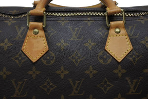 LOUIS VUITTON ルイヴィトン キーポル 40 ボストンバック ハンドバッグ M41522 モノグラムキャンバス ブラウン 美品 中古 4b007436