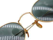 Load image into Gallery viewer, Ray-Ban レイバン B&amp;L ボシュロム社製 オーバルサングラス アイウェア ゴールド クリア プラスチック メタル GP 美品 中古 4b007442