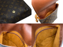 Load image into Gallery viewer, LOUIS VUITTON ルイヴィトン ミュゼットサルサ ロングストラップ ショルダーバッグ モノグラム キャンバス ブラウン PVC ゴールド金具 美品 中古 4b007445