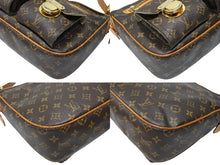 Load image into Gallery viewer, LOUIS VUITTON ルイヴィトン ハドソンGM ワンショルダーバッグ M40045 ブラウン PVC レザー ゴールド金具 良品 中古 4b007446