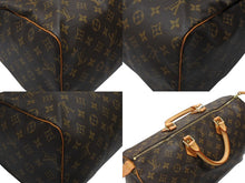 画像をギャラリービューアに読み込む, LOUIS VUITTON ルイヴィトン スピーディー40 ハンドバッグ ボストンバッグ ブラウン M41522 PVC モノグラム キャンバス 美品 中古 4b007451