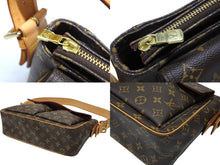 Load image into Gallery viewer, LOUIS VUITTON ルイヴィトン ヴィバシテGM ショルダーバッグ M51163 ブラウン ヌメ革 PVC ゴールド金具 美品 中古 4b007457