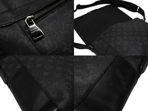 極美品 LOUIS VUITTON ルイヴィトン メッセンジャーPM モノグラム ブラック エクリプス M40565 シルバー金具 中古 4b007459