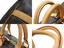 画像をギャラリービューアに読み込む, LOUIS VUITTON ルイヴィトン キーポル バンドリエール55 ボストンバッグ M41414 モノグラム ブラウン 美品 中古 4b007463