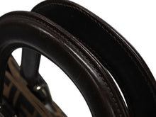 Load image into Gallery viewer, FENDI フェンディ ハンドバッグ トートバッグ ズッカ柄 キャンバス ブラウン シルバー金具 美品 中古 4b007470