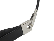 Load image into Gallery viewer, GUCCI グッチ ワンショルダーバッグ 01234 レザー GGキャンバス ブラック シルバー金具 美品 中古 4b007473