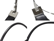 Load image into Gallery viewer, GUCCI グッチ ワンショルダーバッグ 01234 レザー GGキャンバス ブラック シルバー金具 美品 中古 4b007473