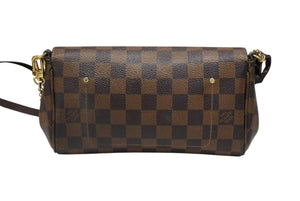 LOUIS VUITTON ルイヴィトン フェイボリット PM ダミエエベヌ ショルダーバッグ N41276 美品 中古 4b007477
