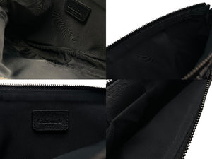 ChristianDior クリスチャンディオール サドルポーチ ワンショルダーバッグ SLO44012 トロッター ブラック ガリアーノ期 美品 中古 4b007478